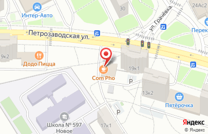 Магазин фруктов и овощей в Москве на карте