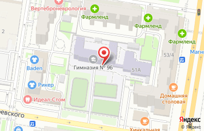 Федерация тхэквондо на улице Достоевского на карте