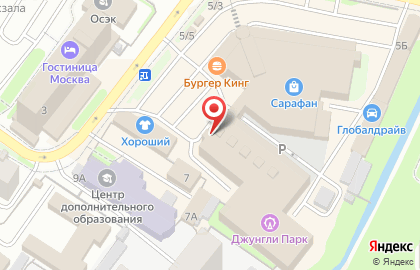 Магазин натуральной косметики Зелёнка в Привокзальном районе на карте