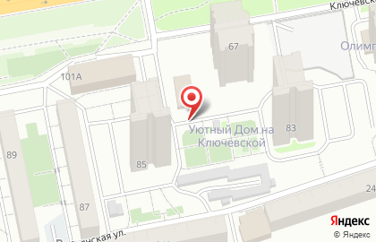 Уютный дом на Ключевской, ООО Уютный дом в Свердловском районе на карте