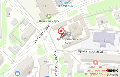 Преображенский храм в Иваново на карте
