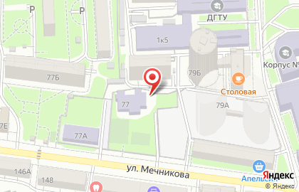 Марина на улице Мечникова на карте