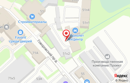 Ремонтная компания Механика на улице Ленинградской на карте
