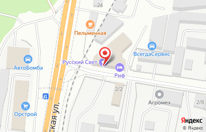 Торговая компания Русский Свет на улице Механизаторов на карте