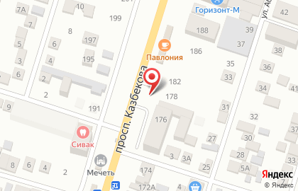 Магазин хозяйственных товаров в Кировском районе на карте