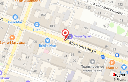 Жасмин на Московской улице на карте