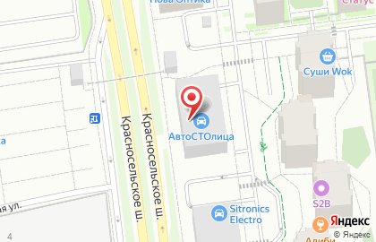 Автомойка самообслуживания в Санкт-Петербурге на карте