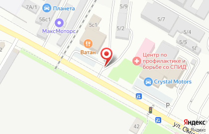 ООО Микас на улице Смирнова на карте
