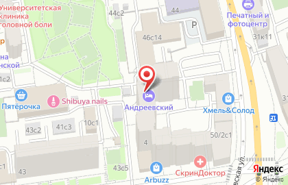 Отель Андреевский на карте