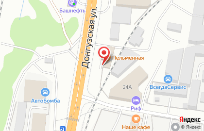 Пельменная в Оренбурге на карте
