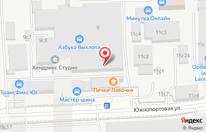 ООО Меридиан на Южнопортовой улице на карте