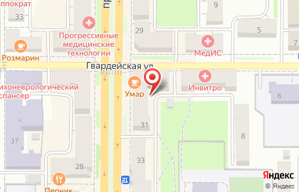 Магазин детской и подростковой одежды Антошка на проспекте Автозаводцев на карте