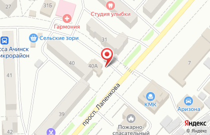 Студия красок Тиккурила в Красноярске на карте