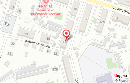 ООО Маргарита на улице Аксёнова на карте