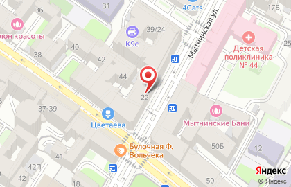 Продовольственный магазин Спартак на карте