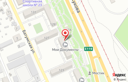 Многофункциональный центр Мои Документы в Дзержинском районе на карте
