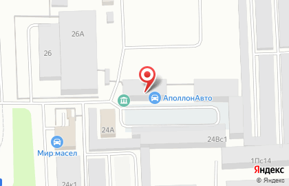 Компания Аполлон авто на карте