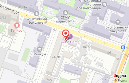 Курьерская служба Саратова на Железнодорожной улице на карте