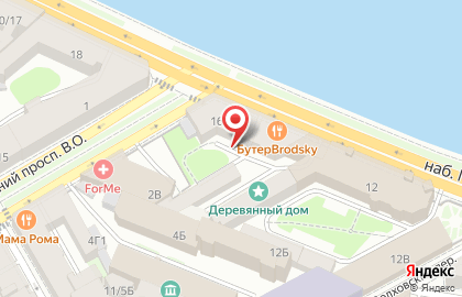 Ресторан Бутерbrodskyбар на карте