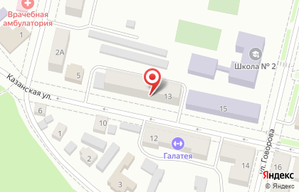 Многопрофильное агентство на Казанской улице на карте