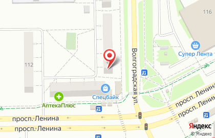 Служба доставки цветов ТриБукета на Волгоградской улице на карте