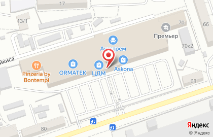 Фирменный салон Элфа-Центр в Коминтерновском районе на карте