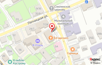 Рекламное агентство Дрим на улице Симановского на карте