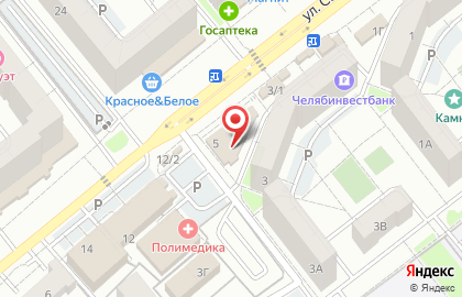 Клуб спортивных и боевых единоборств Патриот в Челябинске на карте