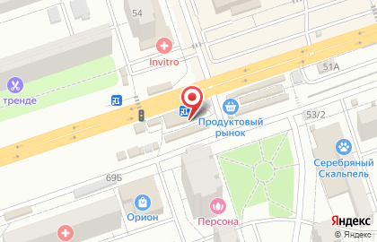 Магазин куриного мяса Цыпочка в Сызрани на карте