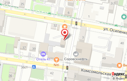 Корея-Авто на улице Осипенко на карте