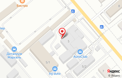 Пункт технического осмотра на улице Ломоносова на карте
