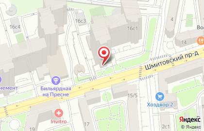 СберБанк в Шмитовском проезде на карте