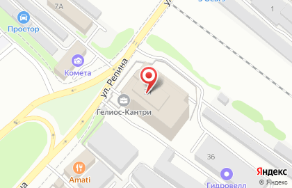ЗАО Банкомат, Банк ВТБ 24 на улице Репина на карте