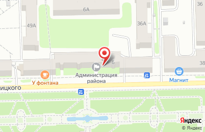 Агентство недвижимости Квартет на улице Богдана Хмельницкого на карте