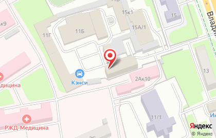 Торгово-производственная компания Тесли на Площади Гарина-Михайловского на карте