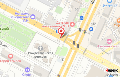 Киоск фастфудной продукции Дёнер кебаб в Ленинском районе на карте