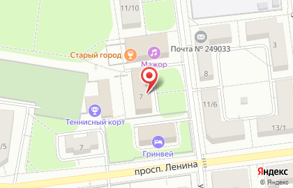 Комитет территориального общественного самоуправления в Обнинске на карте
