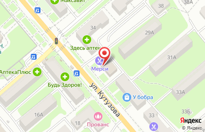 Магазин игрушек и хозяйственных товаров в Пролетарском районе на карте