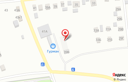 Магазин Гурман в Калининском районе на карте