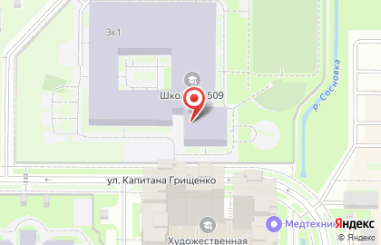 Спортивная школа Флорбол на карте
