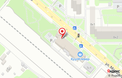 Банкомат СберБанк на улице Маршала Федоренко на карте