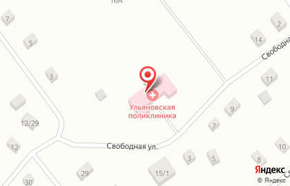 Детская Консультация на Свободной улице на карте