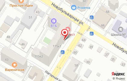 Cалон женской одежды De FilIni на карте