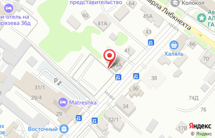Предприятие по вывозу мусора, ИП Швелидзе А.А. на карте