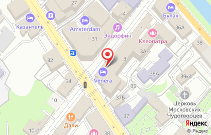 Белое солнце на Московской улице на карте