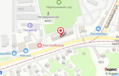 Ласточка на ТЭЦ на карте