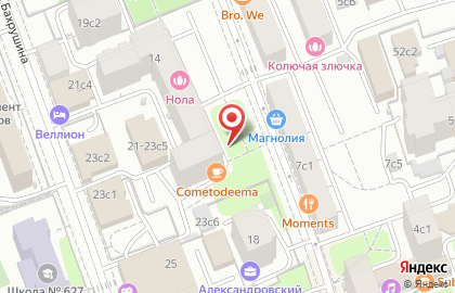 Нола на Павелецкой на карте