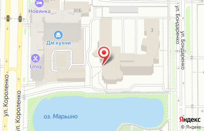 Кафе СК на карте