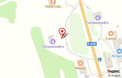 Автомойка Газпромнефть в Новосибирске на карте