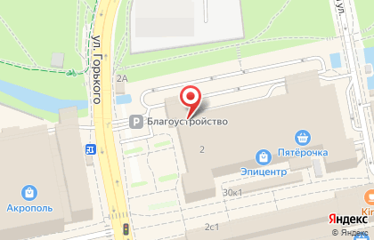 Ресторан Британника в Калининграде на карте